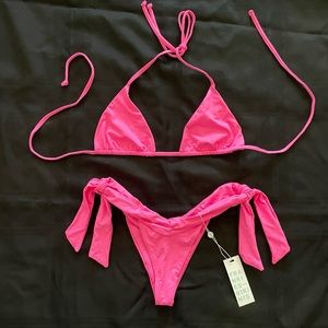 Frankie’s Bikinis- pink - NWT